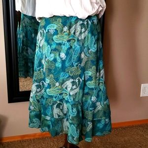 Paisley skirt